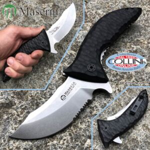 Maserin - Ghost knife - Black G10 - 640/G10N - coltello