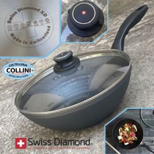 Swiss Diamond - Wok  cm. 28 c.coperchio -  induzione 