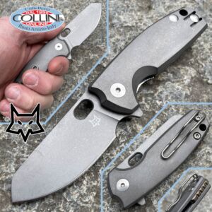 Fox - Baby Core knife by Vox - FX-608TI - Acid Stonewashed Titanium - coltello