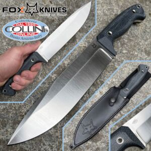 Fox - Outdoor XL Knife by Reichart Markus - Micarta - FX-140XLMB - coltello