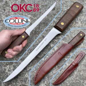 Ontario Knife Company - 417 Filet Knife con fodero in cuoio - 1275 - coltello