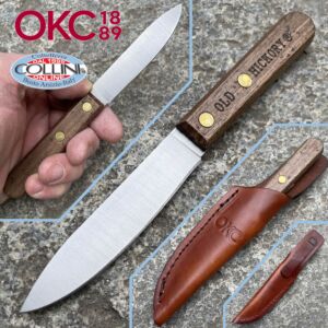 Ontario Knife Company - Bird and Trout Knife con fodero in cuoio - 7027 - coltello