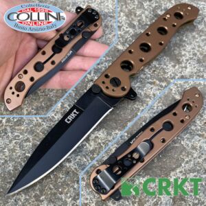 CRKT - Carson M16-03BK Knife - Bronze & Black Oxide - coltello
