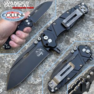 Wander Tactical - Hurricane Folder knife Gen.III - Drop Black PVD - coltello chiudibile