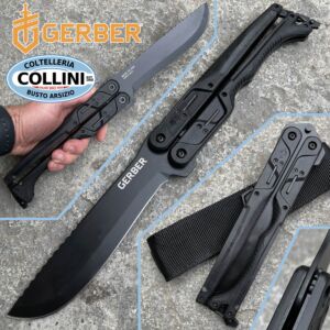 Gerber - DoubleDown Folding Machete Black - G31-001530N - coltello