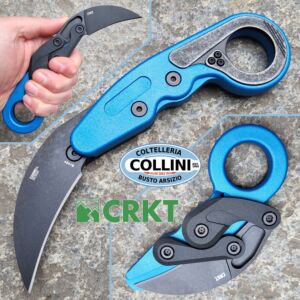 CRKT - Provoke Blue - Kinematic Morphing Karambit Knife - 4041B - Coltello