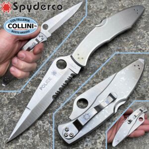 Spyderco - Police Knife - Half Serrated - C07PS - coltello