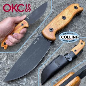 Ontario Knife Company - TAK 2 Knife - fodero in cuoio - 8664 - coltello