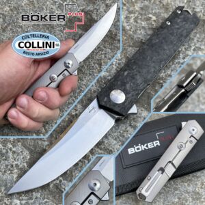 Boker Plus - Kwaiken Compact Flipper Marble Carbon by Lucas Burnley - 01BO231 - coltello