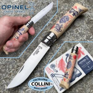 Opinel - N°08 - Bivouac - Edition Escapade by Jeremy Groshens - Coltello