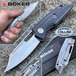 Boker Plus - HEA Hunter knife - Blue G10 - D2 steel - 01BO193 - coltello