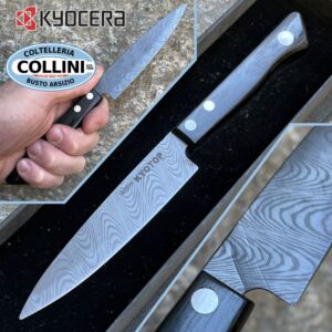 Kyocera - Utility Knife 11cm - Ceramica KyoTop Made in Japan - KT-110-HIPD - coltello da cucina