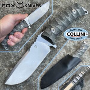Fox - Pro Hunter Fixed Knife - Black Micarta - FX-131MBSW - coltello