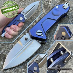 ExtremaRatio - Frame Rock Titan Knife - Blue Satin - COLLEZIONE PRIVATA - coltello chiudibile