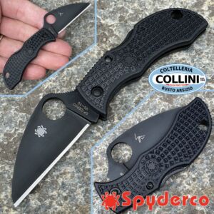 Spyderco - Manbug Wharncliffe Black TiCN - SCMBKWPBK - coltello