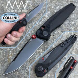 Acta Non Verba - A200 Knife - Black DLC Sleipner - Black G-10 - coltello