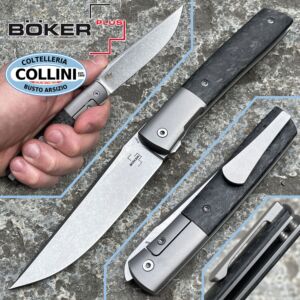 Boker Plus - Urban Trapper Premium Carbon Fiber by Brad Zinker - 01BO613 - coltello chiudibile