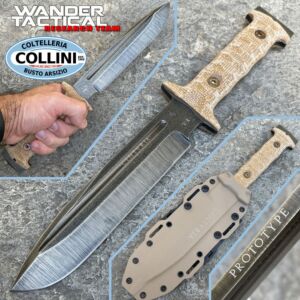 Wander Tactical - Centuria knife - Seriale V - Prototype Limited Edition - Coltello Custom