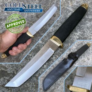 Cold Steel - Vintage Original Tanto Brass Knife - Made in Japan - COLLEZIONE PRIVATA - 13A - coltello