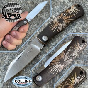 Viper - Hug Knife by Sacha Thiel - M390 Bronze Stars - V5990DBRS - coltello