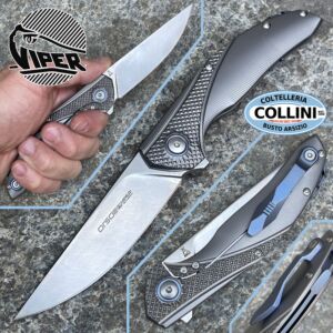 Viper - Orso 2 Knife by Jens Anso - 3D Titanium - V5996TI3D - Coltello