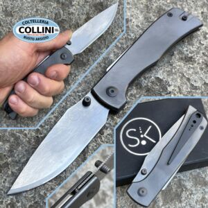 Sandrin knives - Monza Zirconium knife - Recoil Lock - Tungsten Carbide Blade - coltello