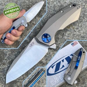 Zero Tolerance - Sinkevich knife Flipper Titanium - ZT0456 - COLLEZIONE PRIVATA - coltello