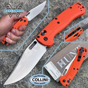 Benchmade - Taggedout knife - CPM-154CM & Orange Grivory - 15535 - coltello