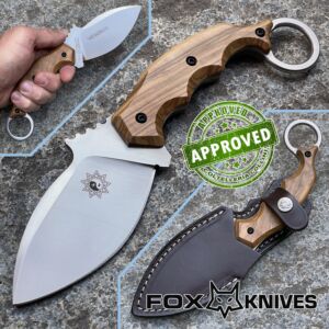 Fox - Parong Karambit Knife - Legno di Ulivo - FX-637OL - COLLEZIONE PRIVATA - coltello