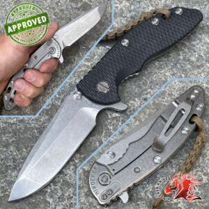 Rick Hinderer Knives - XM-18 - Spanto 3.5" Gen II - Black + Desert G10 Scales - COLLEZIONE PRIVATA - coltello