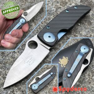Spyderco - 1994 Michael Walker Carbon Fiber Knife - C22CF - COLLEZIONE PRIVATA - coltello