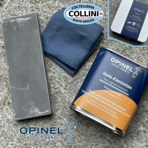 Opinel - Kit di manutenzione lame e coltelli Opinel - Pietra Naturale