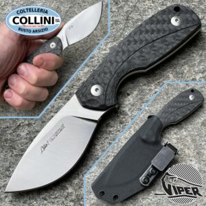Viper - Lille 1 Fixed Knife by Vox - Elmax Carbon Fiber - VT4022FC - coltello