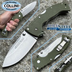 Cold Steel - 4 Max Scout knife - OD Green Stone Washed - 62RQ-ODSW - coltello chiudibile