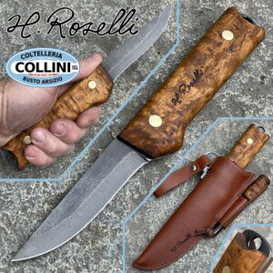 Roselli - Heimo 4” Bushcraft edition full tang - R42 - coltello artigianale