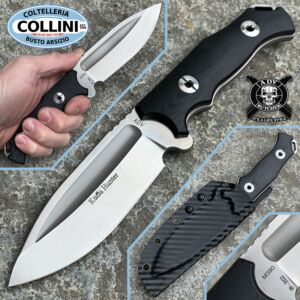 Andre De Villiers ADV - Kudu Hunter Fixed Knife - M390 & Black G10 - coltello