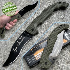 Cold Steel - Thompson Voyager Knife - Signature Limited Edition - 29UXV - COLLEZIONE PRIVATA - coltello