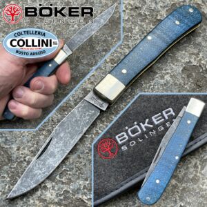 Boker - Trapper Uno Slipjoint Knife - Curly Maple O1 - 110297 - coltello