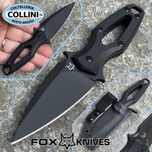 Fox - AKA Drop Point Knife by D. Simonutti - Elmax Top Shield - FX-553B - coltello