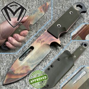Medford Knife and Tools - STA Sniper - Vulcan - OD Green - COLLEZIONE PRIVATA - coltello