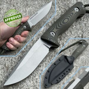 Treeman Knives - Recon Hunter Knife - Green G-10 - COLLEZIONE PRIVATA - coltello artigianale