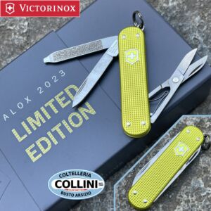 Victorinox - Classic Alox - Electric Yellow - Limited Edition 2023 - 0.6221.L23 - coltello multiuso