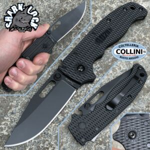 Andrew Demko - AD 20.5 Shark-Lock Knife - DLC Clip Point Black - coltello