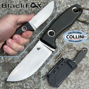 BlackFox - Viator knife by Alfredo Doricchi - D2 Grey Micarta - BF-731D2MG - coltello