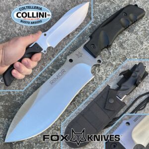 Fox - Rimor Knife - V-TOKU2 SanMai Steel - Special Edition - Black - FX-9CM07-CC - coltello