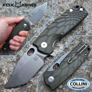 Fox - Core Tanto knife by Vox - FX-612ODS - Acid Stonewashed OD Green - coltello