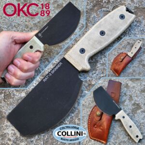 Ontario Knife Company - RAT 3 Skinner Knife Micarta - 8661 - coltello