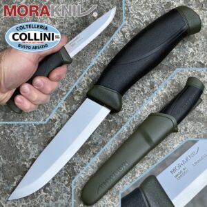 MoraKniv - Stainless Companion Bushcraft Knife - OD Green - 14065OD - coltello