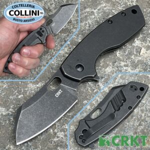 CRKT - Pilar Large - Blackwashed Frame Lock Flipper Knife by Vox - 5315KS - coltello chiudibile