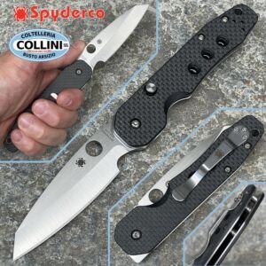 Spyderco - Kevin Smock Knife C240CFP - S30V - Carbon Fiber/G10 - coltello collezione